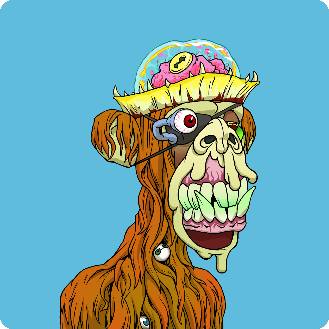 Yuga Labs - Mutant Ape Yacht Club - NFT # 8289