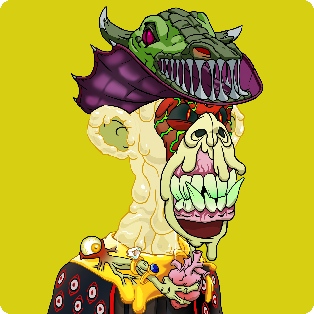 Yuga Labs - Mutant Ape Yacht Club - NFT # 1527