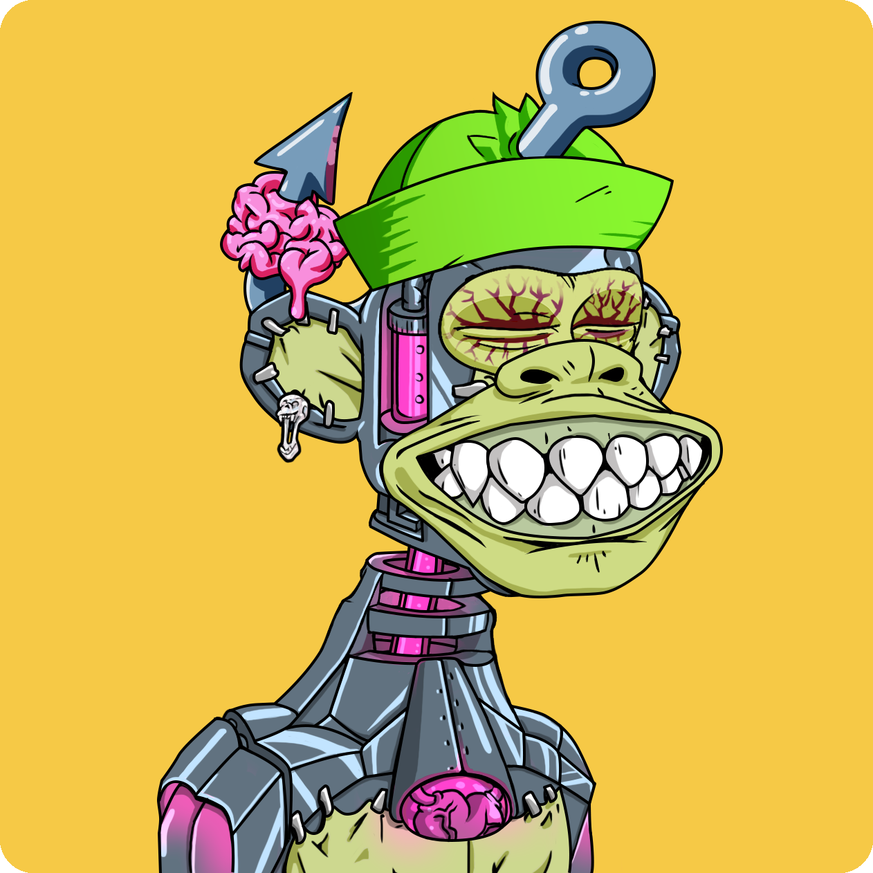 Yuga Labs - Mutant Ape Yacht Club - NFT # 4151