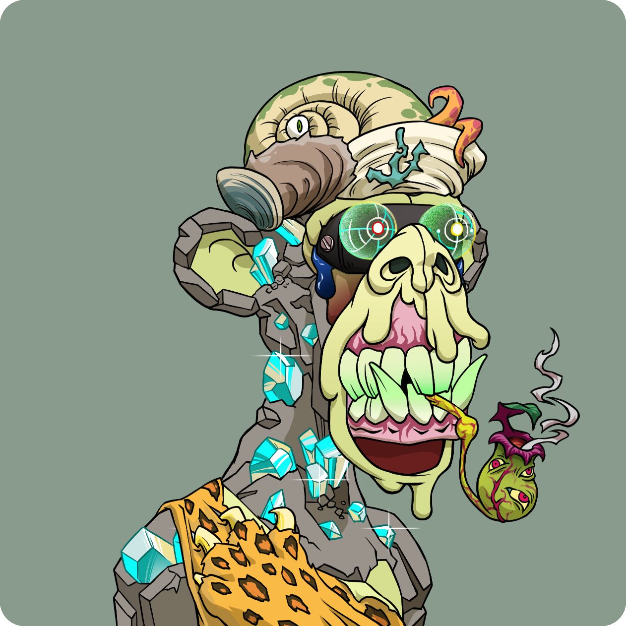 Yuga Labs - Mutant Ape Yacht Club - NFT # 27885