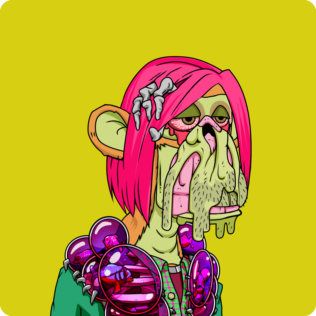 Yuga Labs - Mutant Ape Yacht Club - NFT # 8806