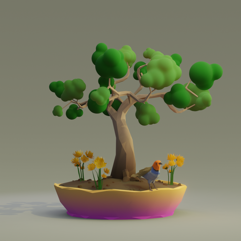 ZENFT Garden Society - Bonsai - Bonsai #8238 - NFT # 8238