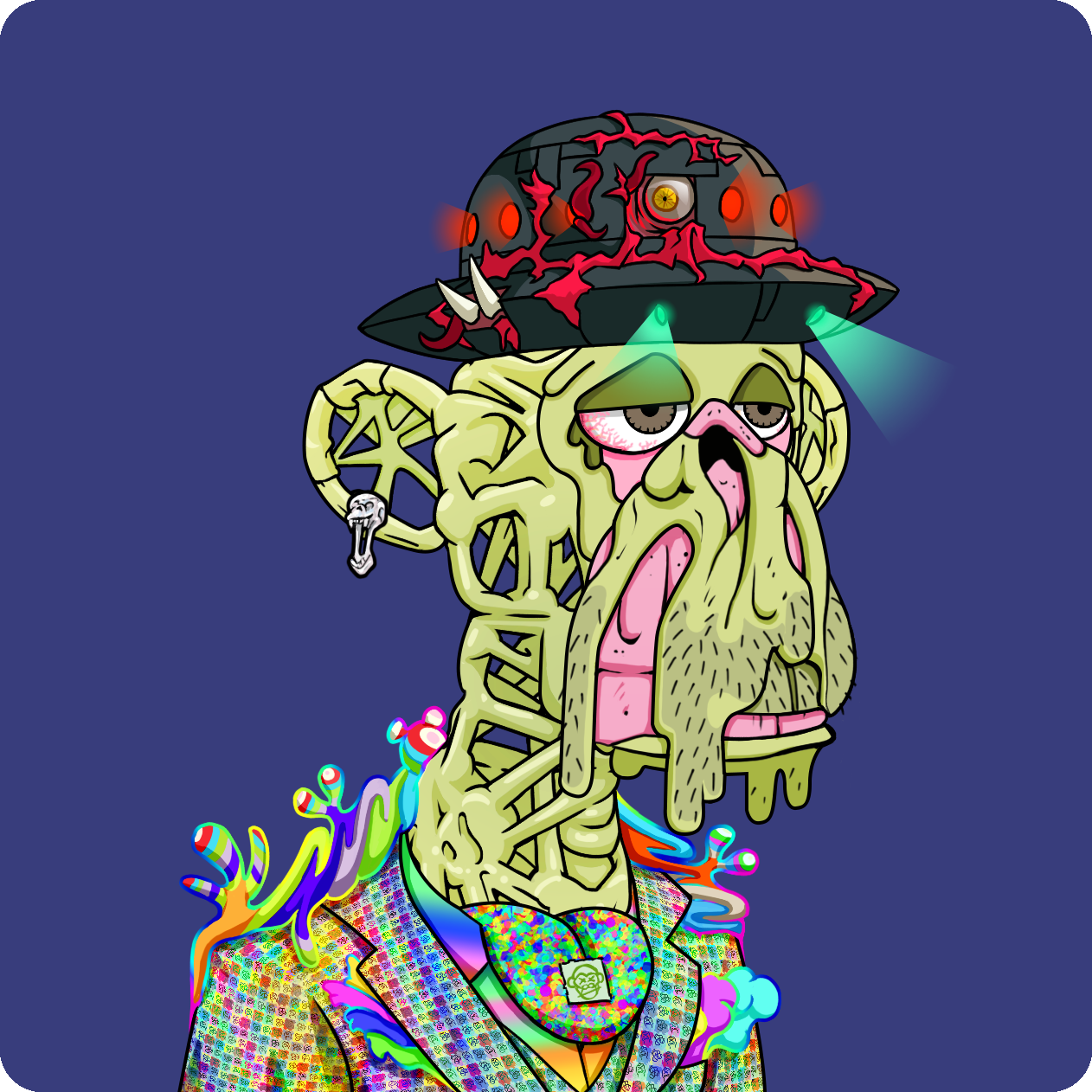 Yuga Labs - Mutant Ape Yacht Club - NFT # 3396