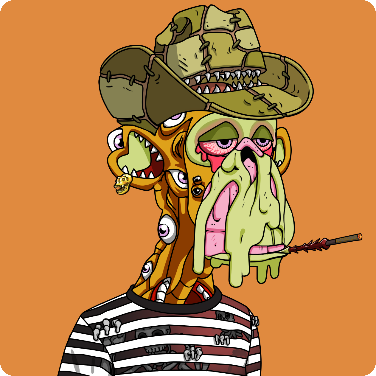 Yuga Labs - Mutant Ape Yacht Club - NFT # 19828