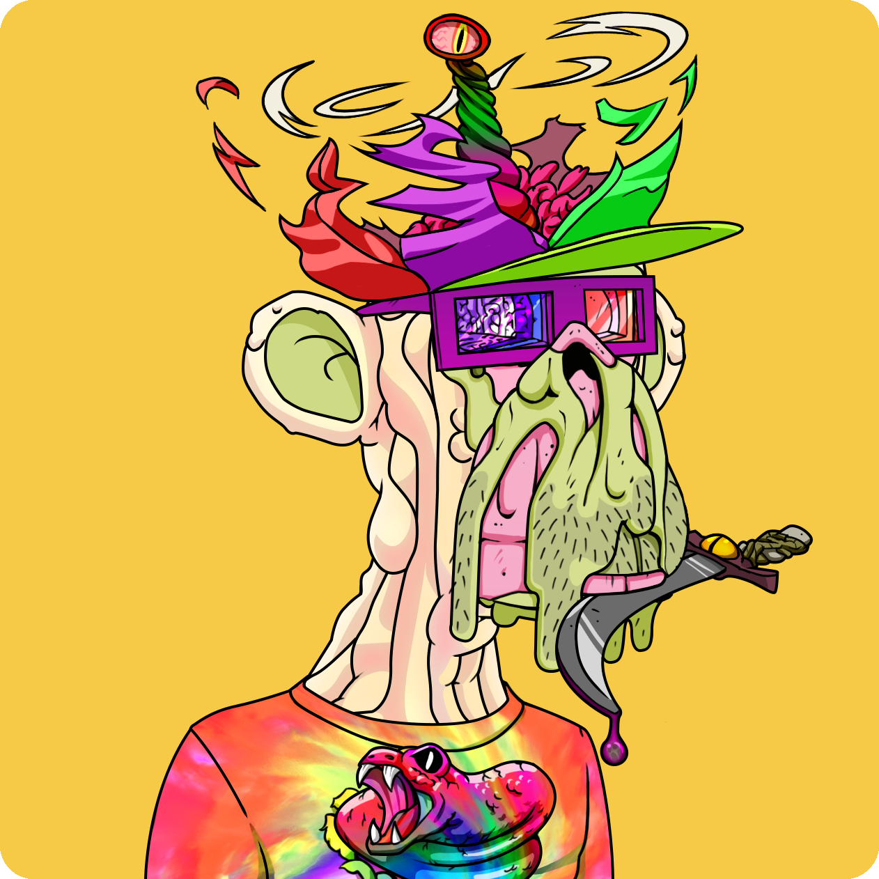 Yuga Labs - Mutant Ape Yacht Club - NFT # 18600