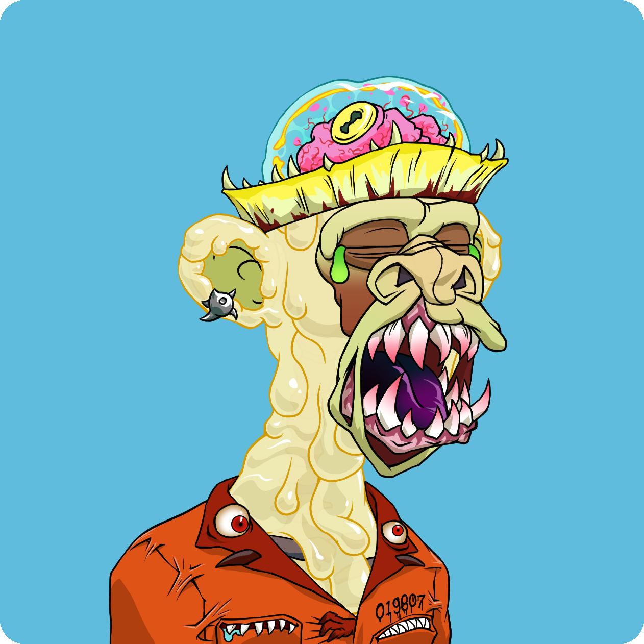 Yuga Labs - Mutant Ape Yacht Club - NFT # 9487