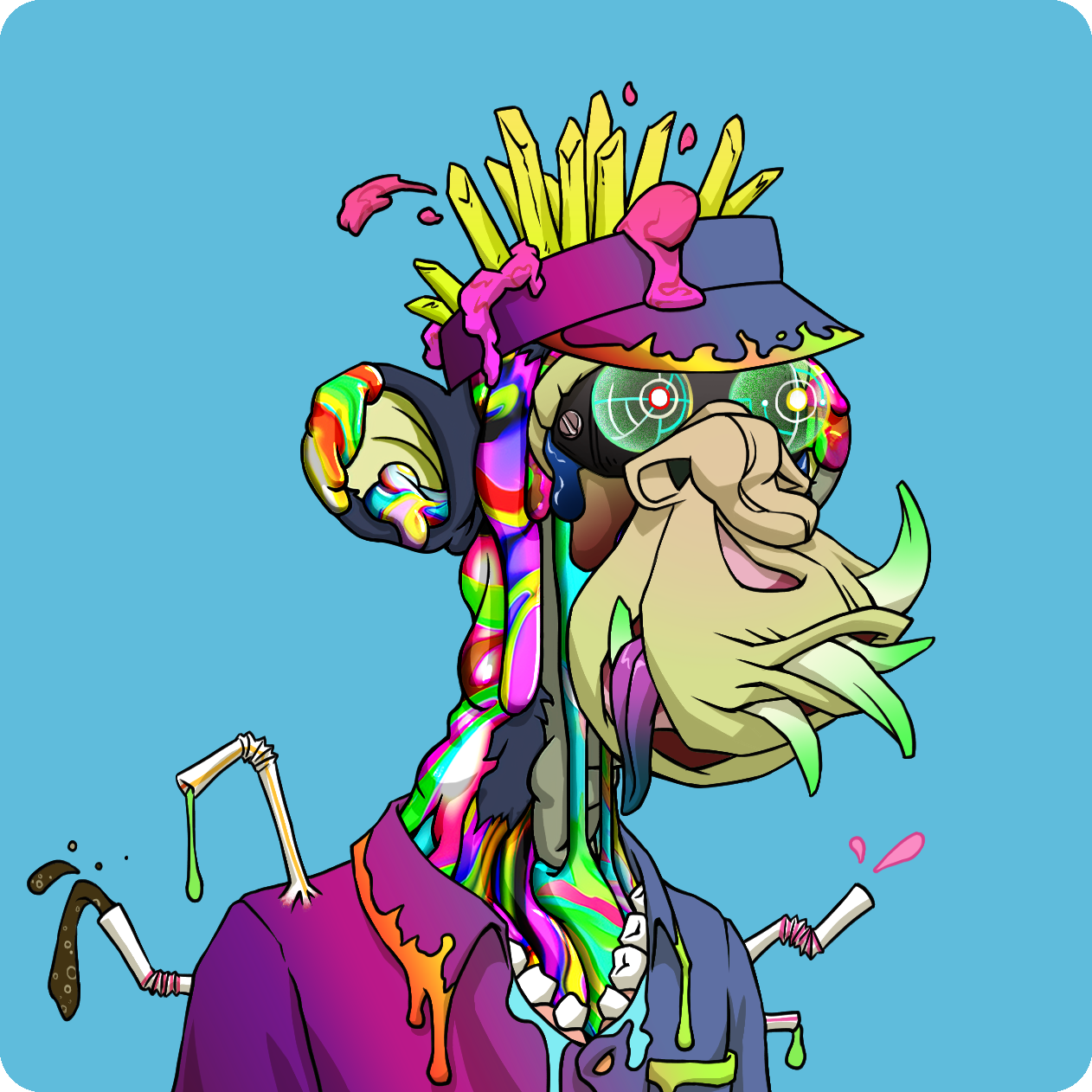 Yuga Labs - Mutant Ape Yacht Club - NFT # 21195