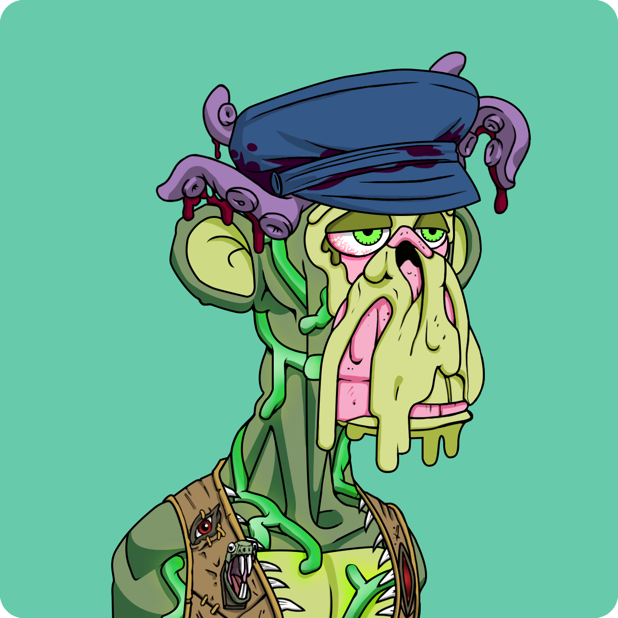 Yuga Labs - Mutant Ape Yacht Club - NFT # 10204