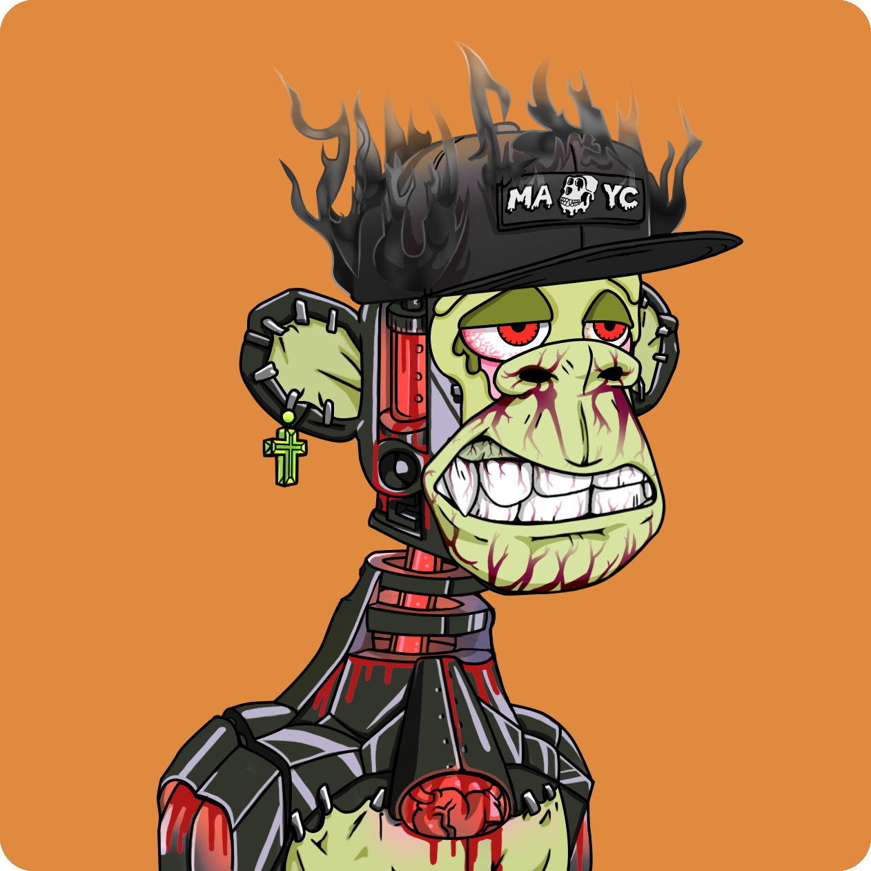 Yuga Labs - Mutant Ape Yacht Club - NFT # 472