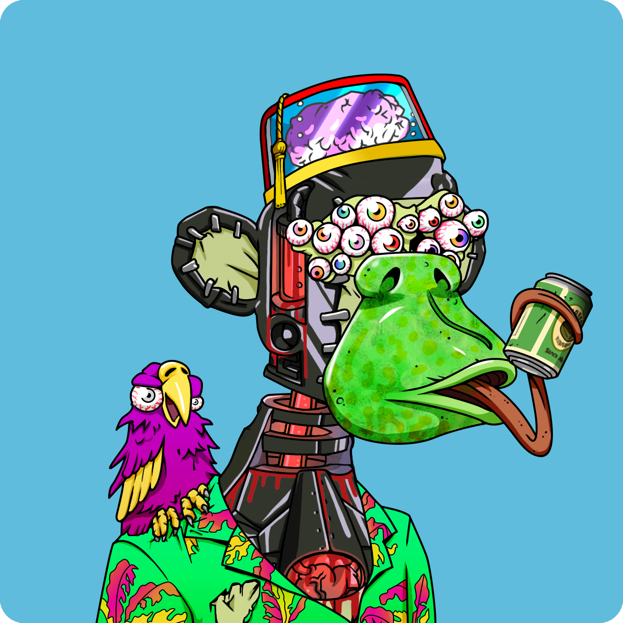 Yuga Labs - Mutant Ape Yacht Club - NFT # 28030