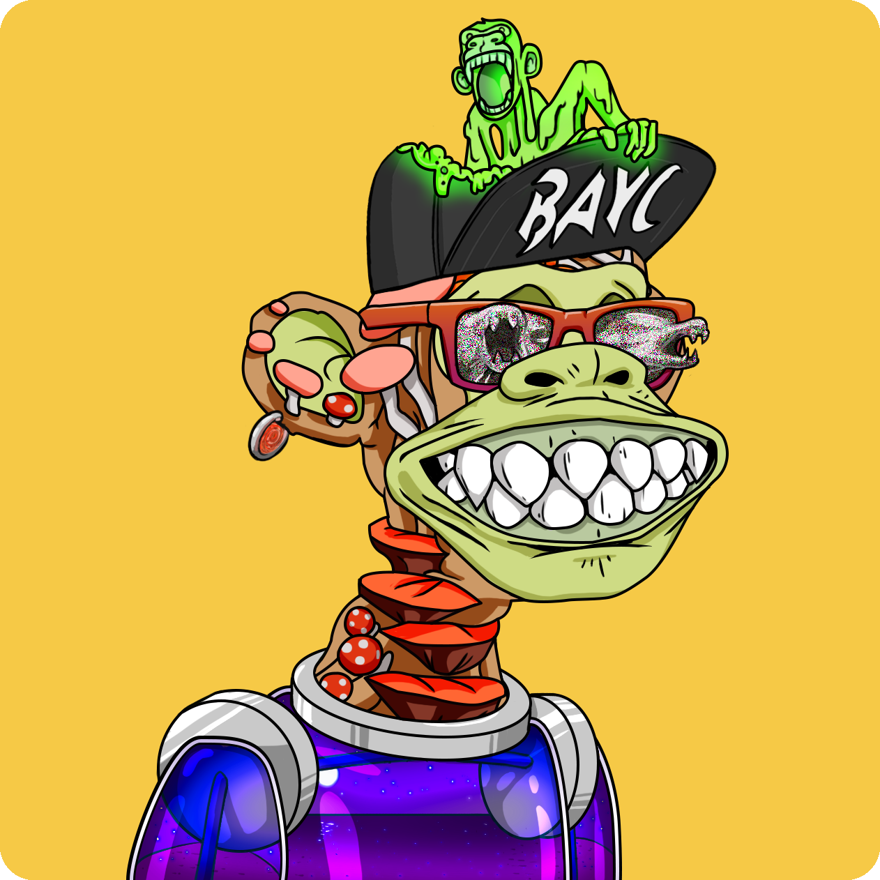 Yuga Labs - Mutant Ape Yacht Club - NFT # 25036