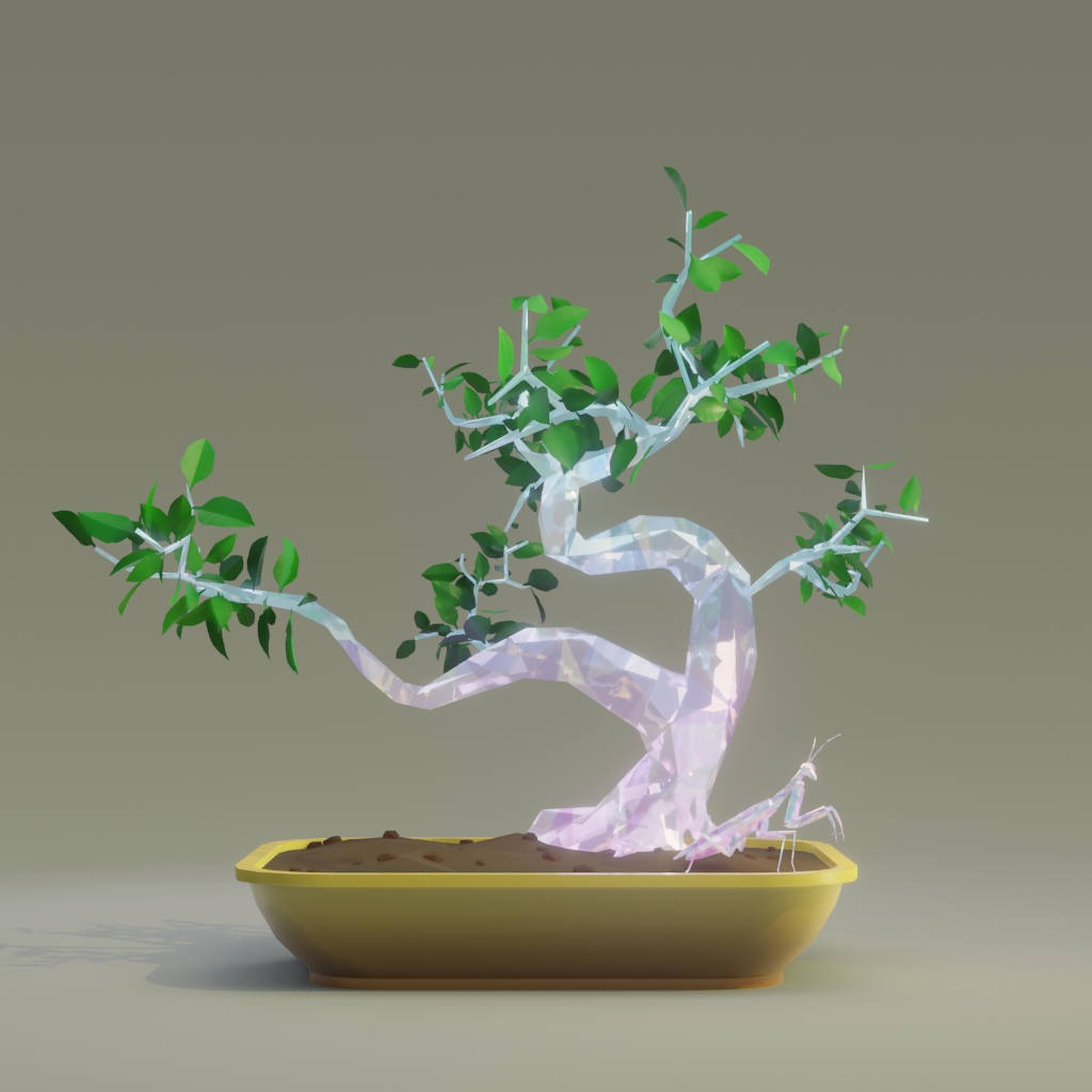 ZENFT Garden Society - Bonsai - Bonsai #8662 - NFT # 8662