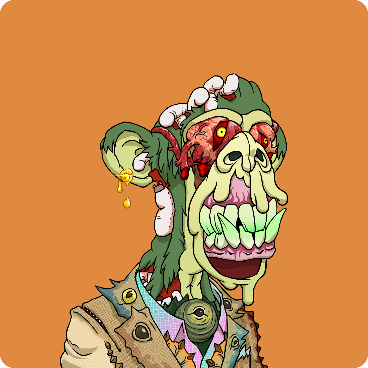 Yuga Labs - Mutant Ape Yacht Club - NFT # 4883