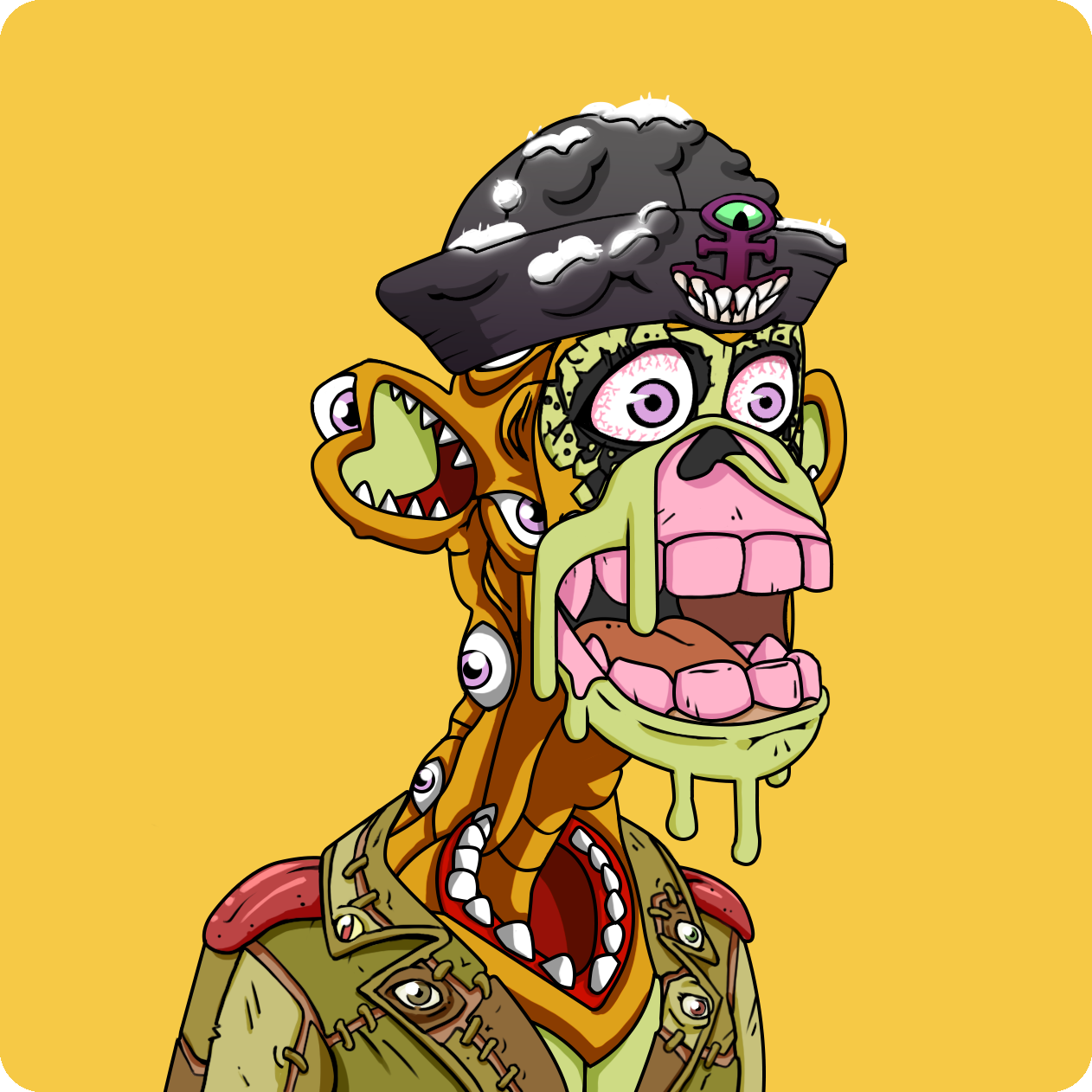 Yuga Labs - Mutant Ape Yacht Club - NFT # 1769