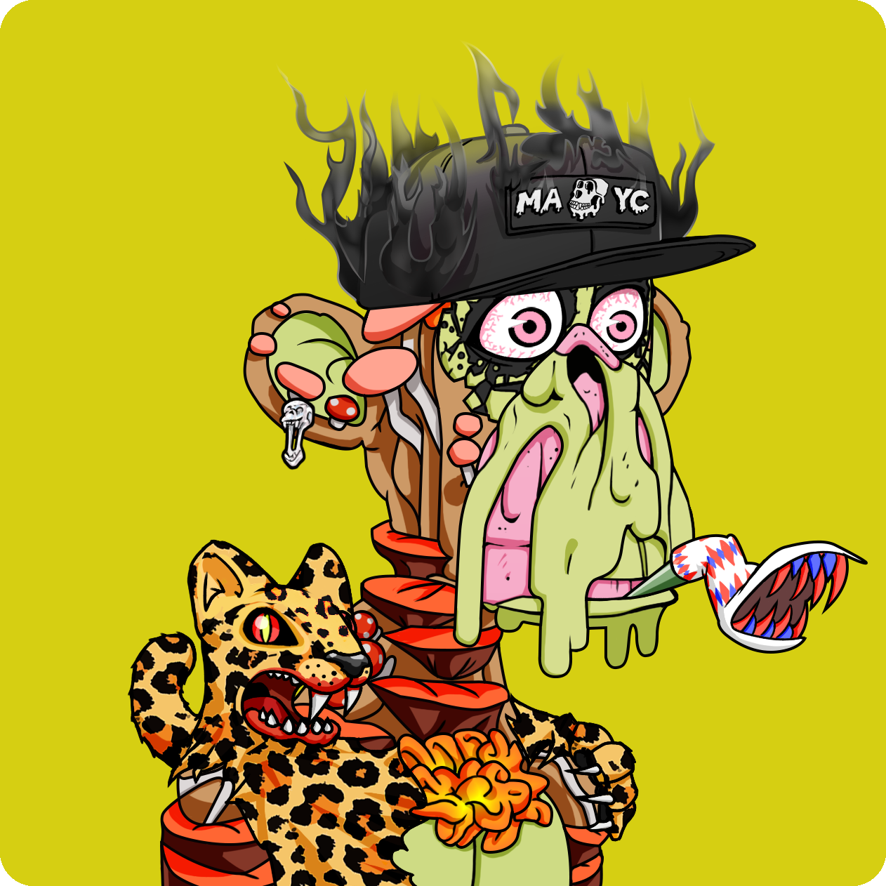 Yuga Labs - Mutant Ape Yacht Club - NFT # 11734