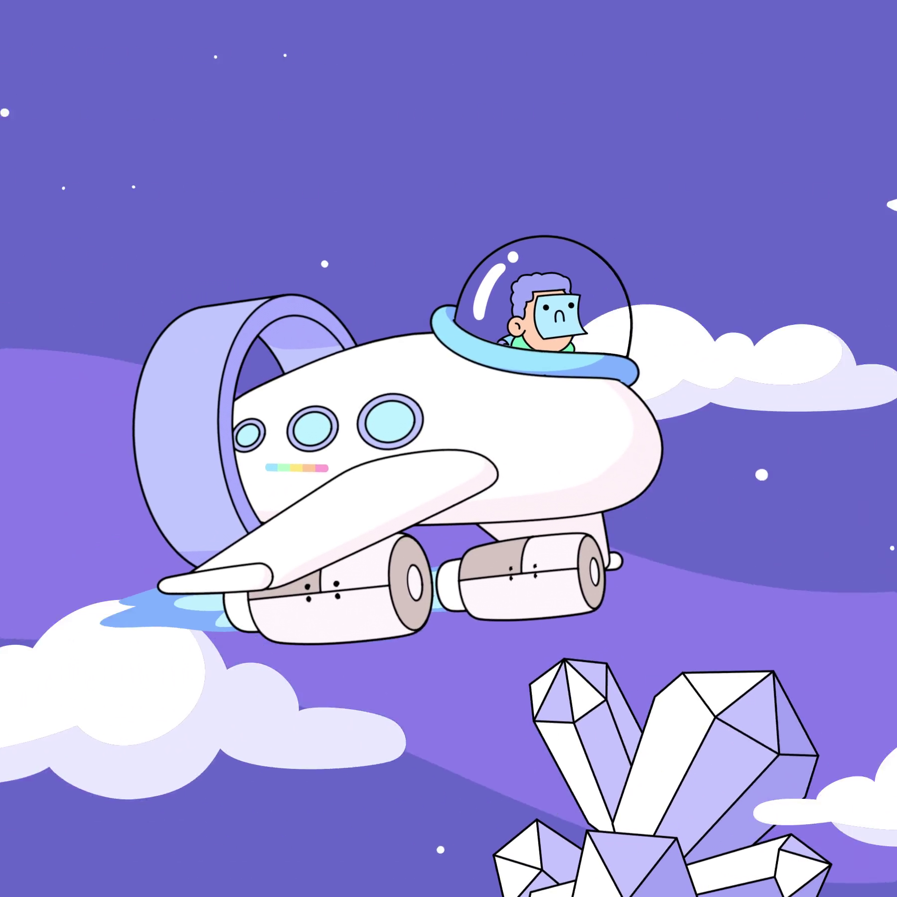 The Doodles Founders - Space Doodles - Space Doodle #347 - NFT # 347