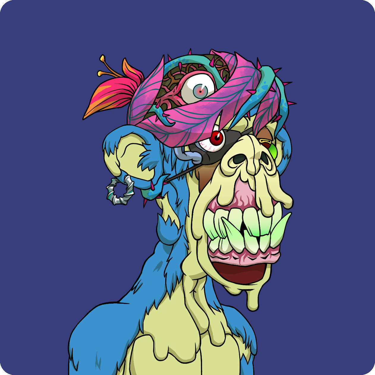 Yuga Labs - Mutant Ape Yacht Club - NFT # 6123