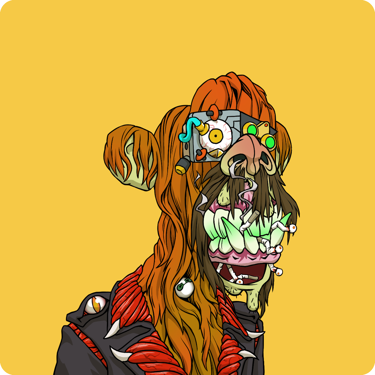 Yuga Labs - Mutant Ape Yacht Club - NFT # 11697