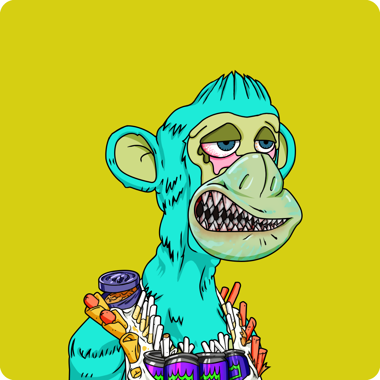 Yuga Labs - Mutant Ape Yacht Club - NFT # 12792