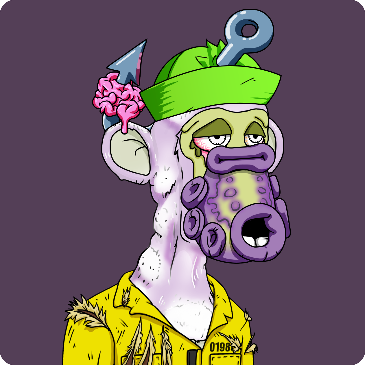 Yuga Labs - Mutant Ape Yacht Club - NFT # 19570