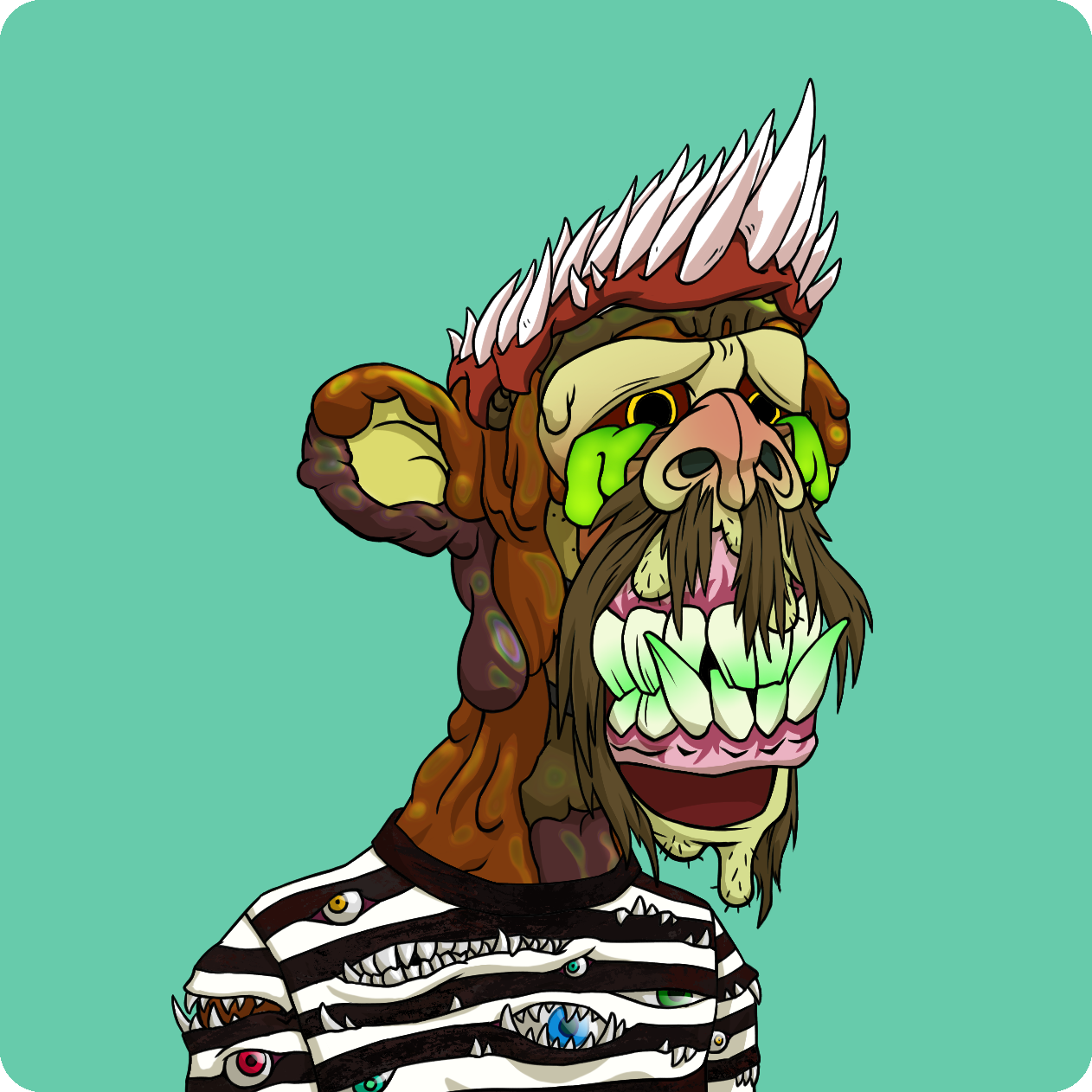 Yuga Labs - Mutant Ape Yacht Club - NFT # 7762