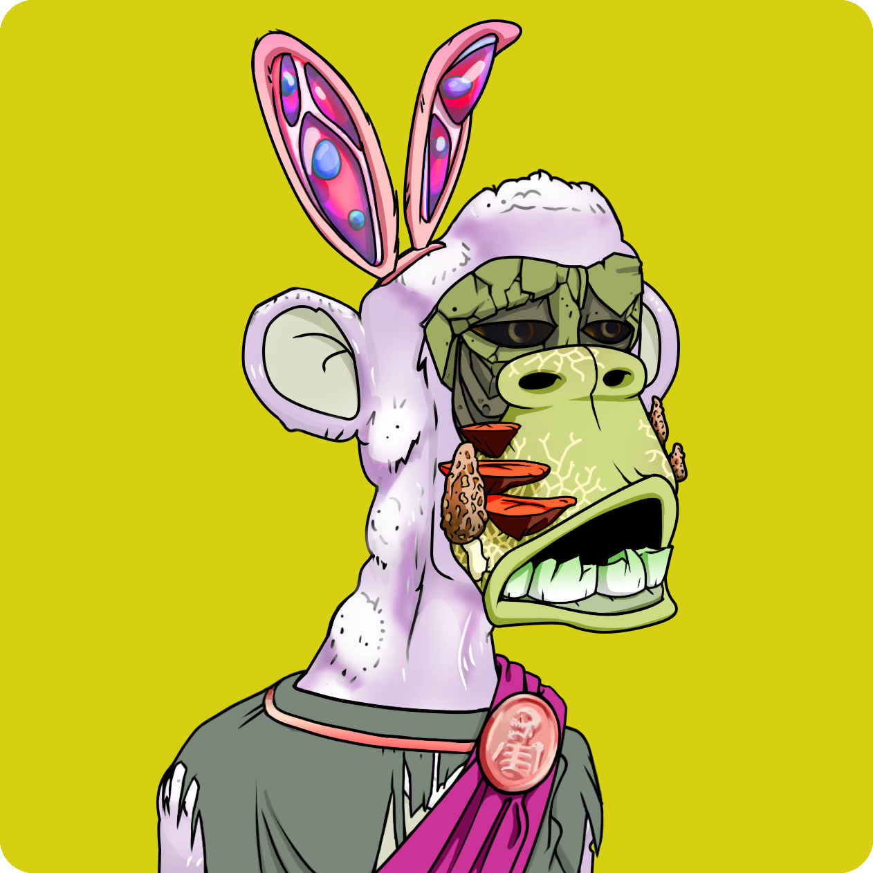 Yuga Labs - Mutant Ape Yacht Club - NFT # 6349