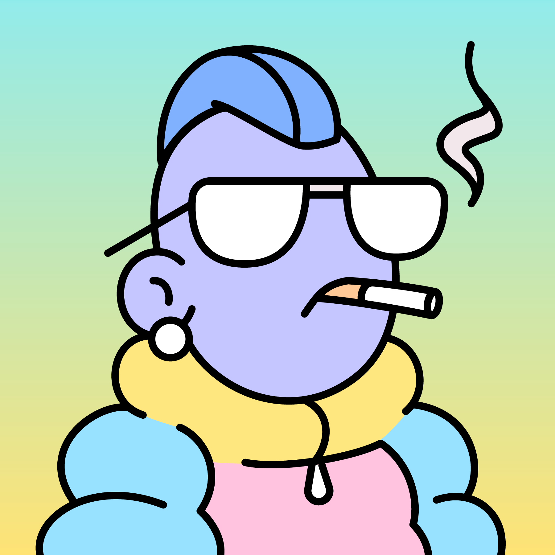 The Doodles Founders - Doodles - Doodle #1456 - NFT # 1456