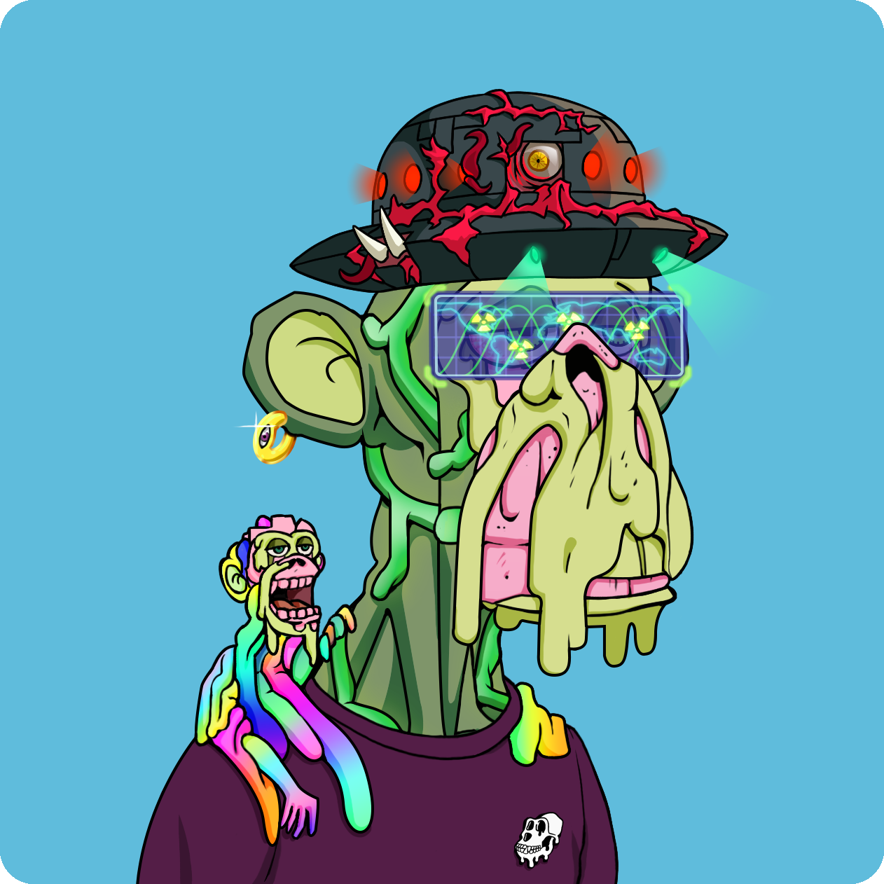 Yuga Labs - Mutant Ape Yacht Club - NFT # 8201