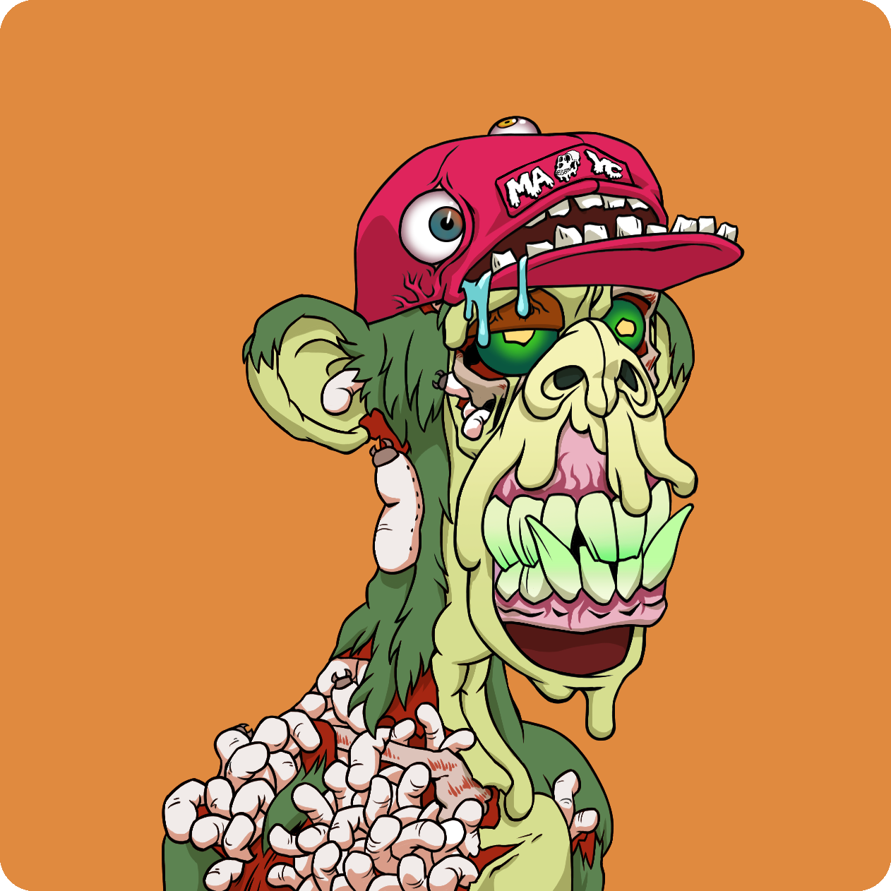 Yuga Labs - Mutant Ape Yacht Club - NFT # 15117