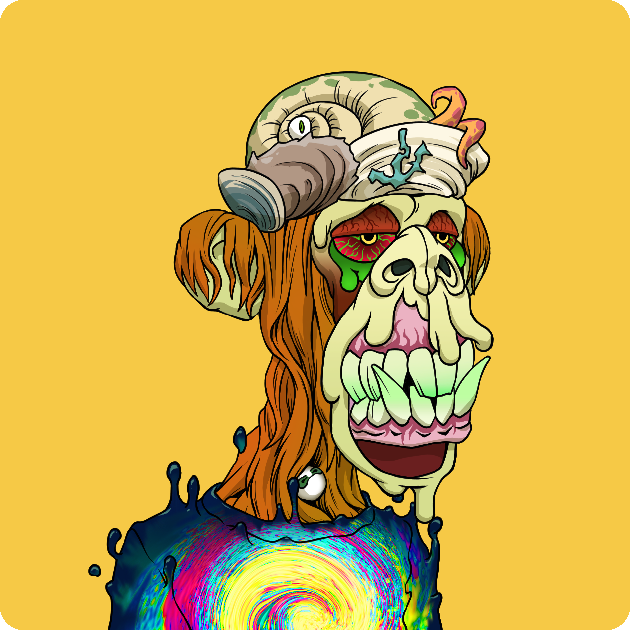 Yuga Labs - Mutant Ape Yacht Club - NFT # 4637