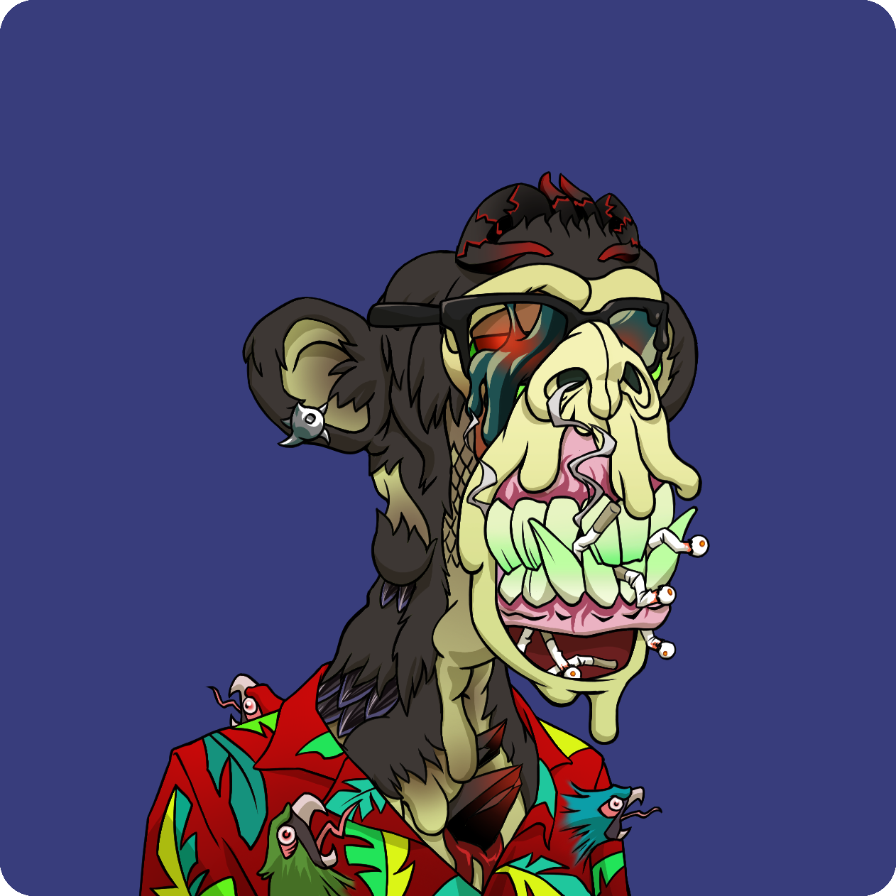 Yuga Labs - Mutant Ape Yacht Club - NFT # 23843