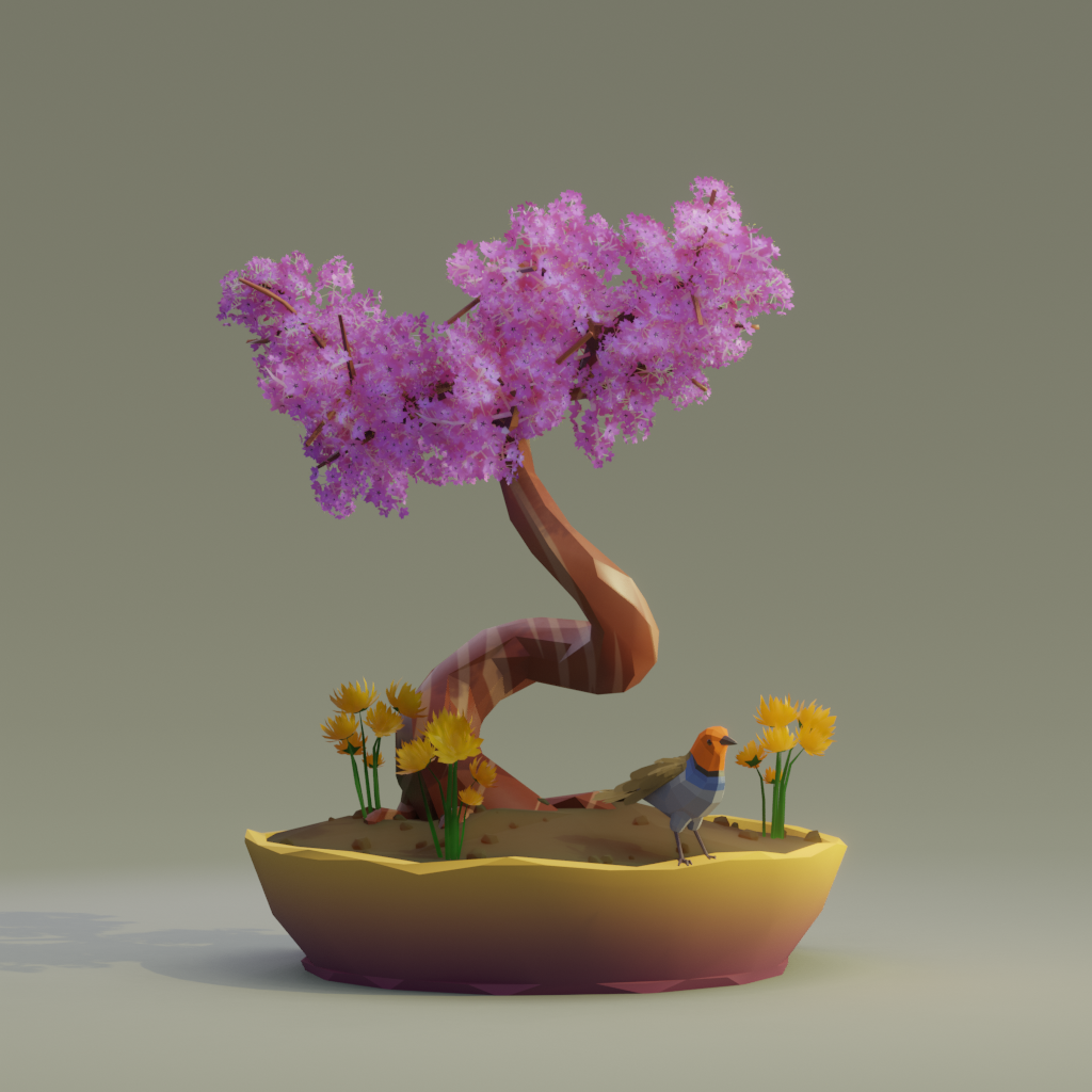 ZENFT Garden Society - Bonsai - Bonsai #8387 - NFT # 8387