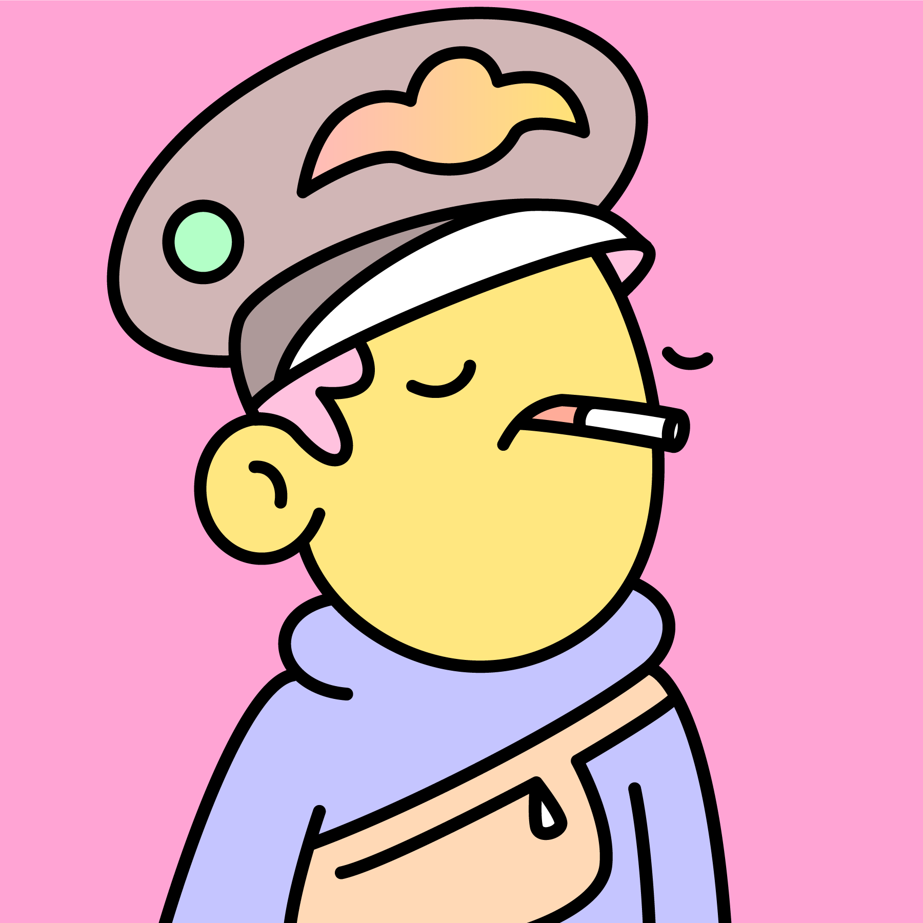 The Doodles Founders - Doodles - Doodle #7575 - NFT # 7575