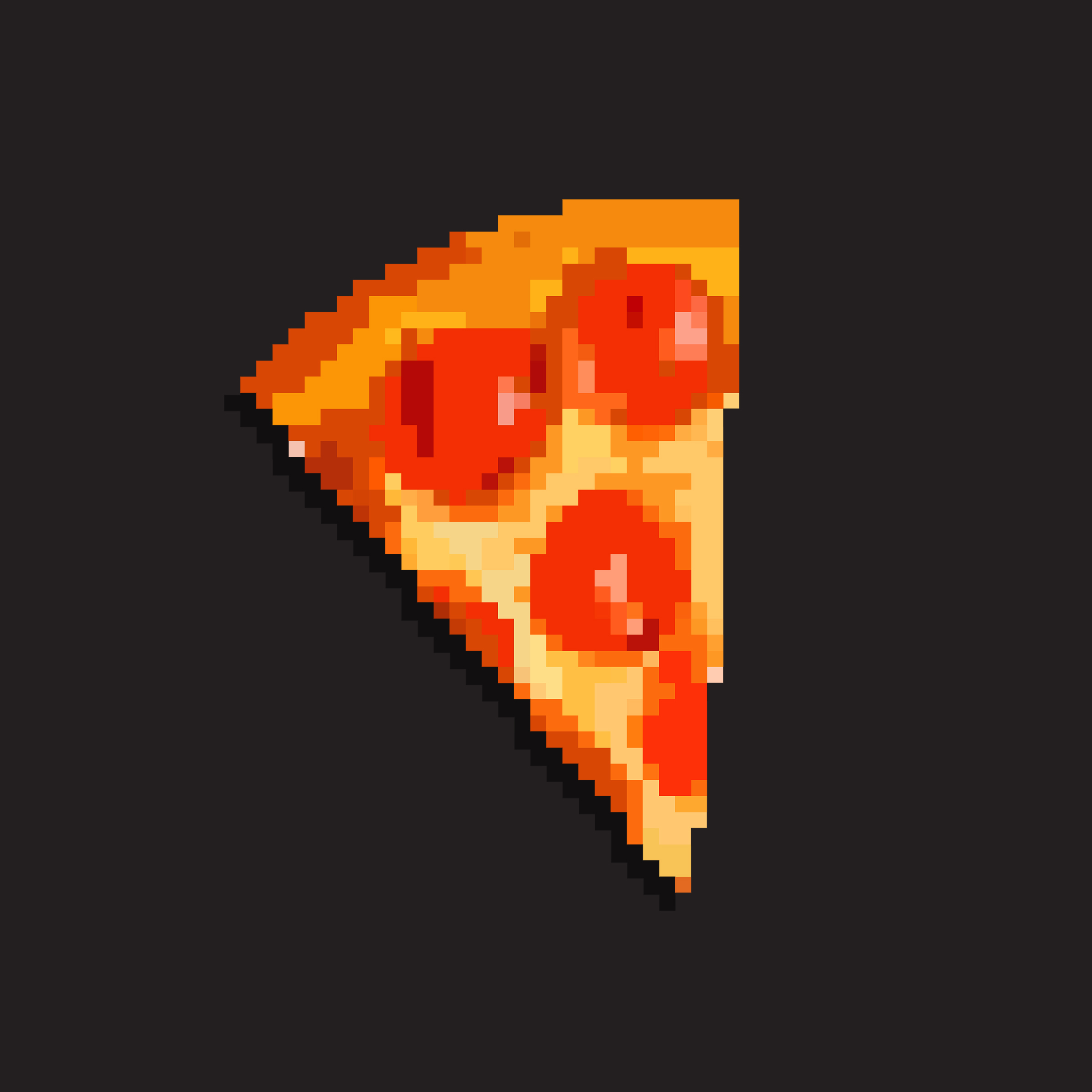 Pizza Hut Canada - Rarible Marketplace v1 - 1 Byte Favourites // Pepperoni (Black) // Edition 1 of 1  - NFT # 543758