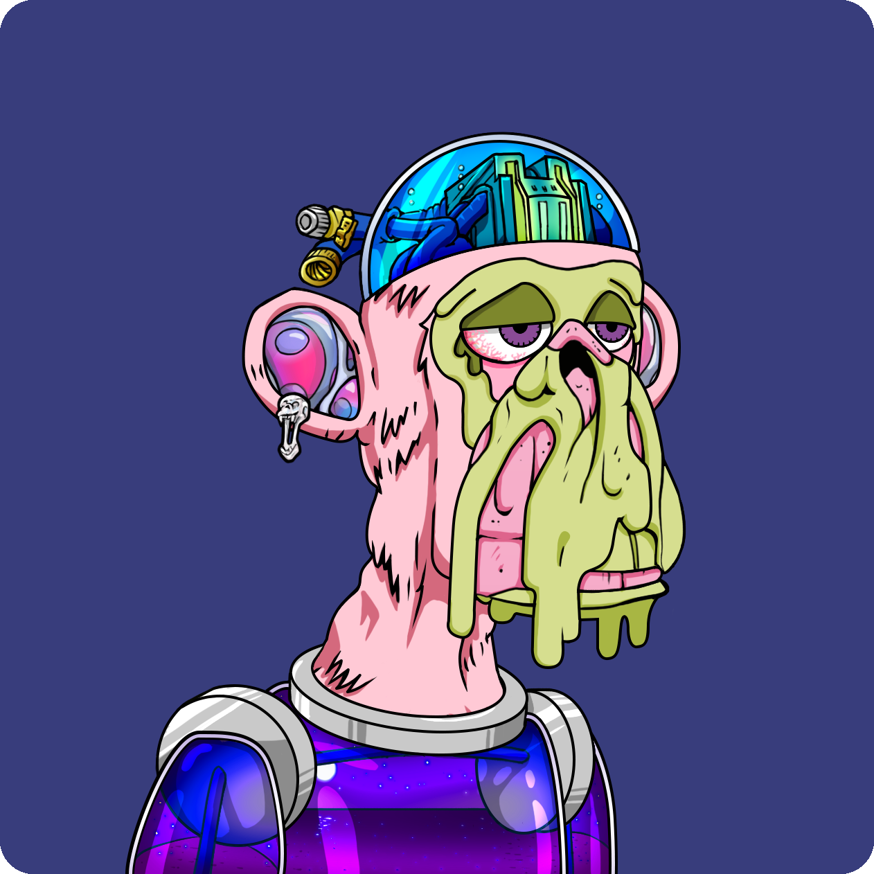 Yuga Labs - Mutant Ape Yacht Club - NFT # 2748