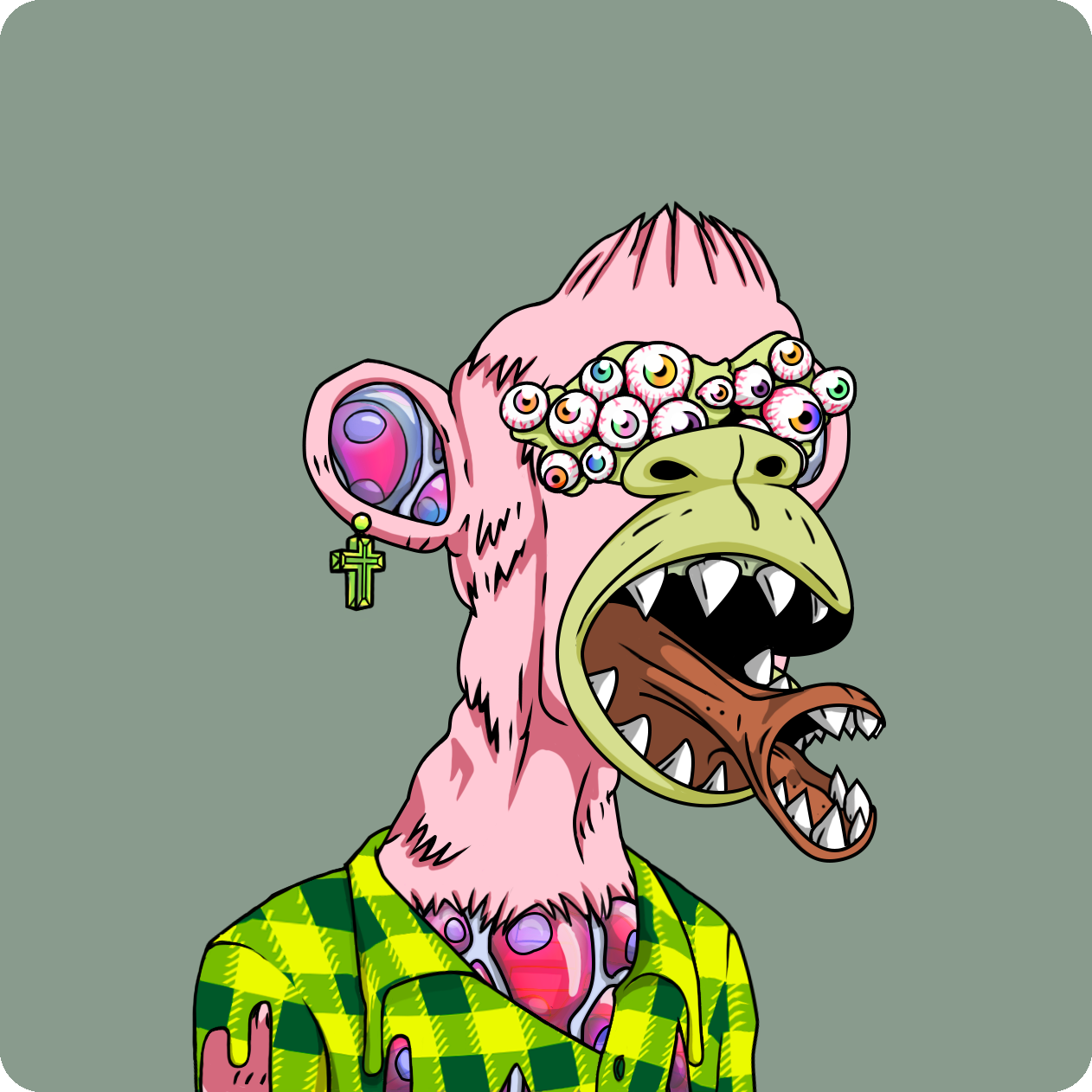 Yuga Labs - Mutant Ape Yacht Club - NFT # 24204