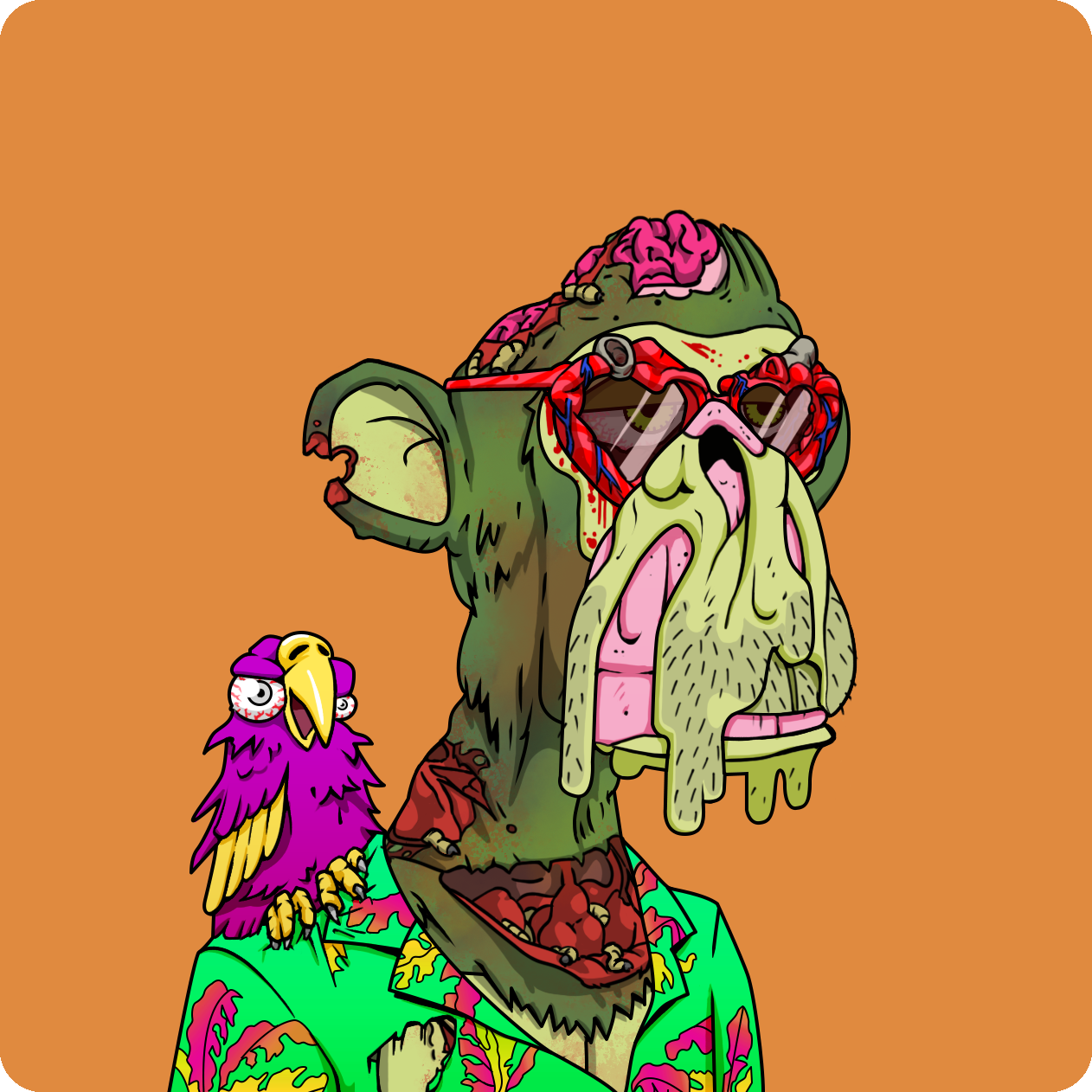 Yuga Labs - Mutant Ape Yacht Club - NFT # 15968