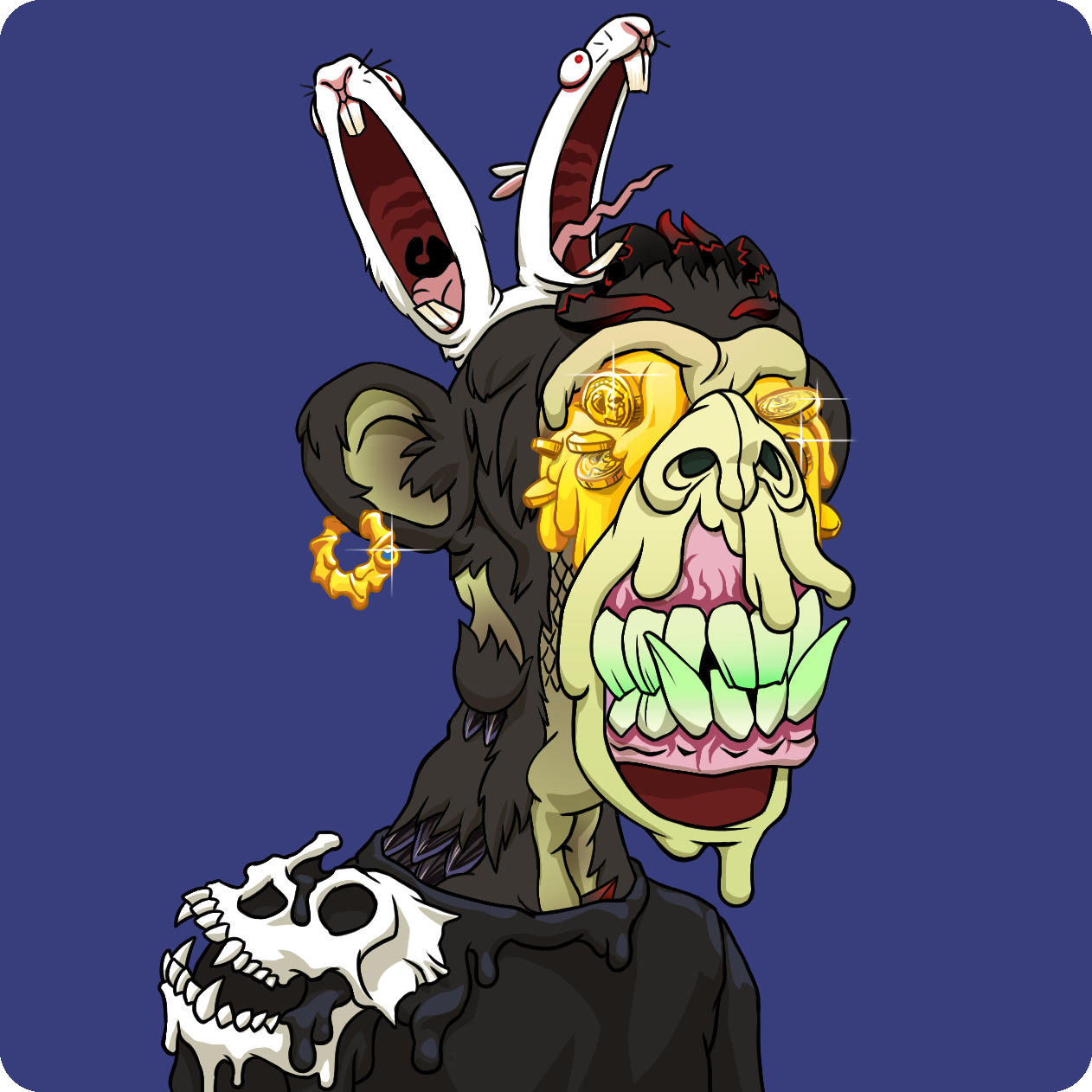 Yuga Labs - Mutant Ape Yacht Club - NFT # 885