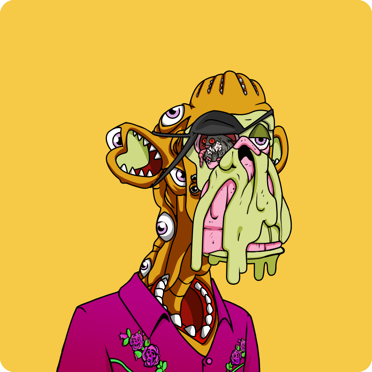 Yuga Labs - Mutant Ape Yacht Club - NFT # 11614