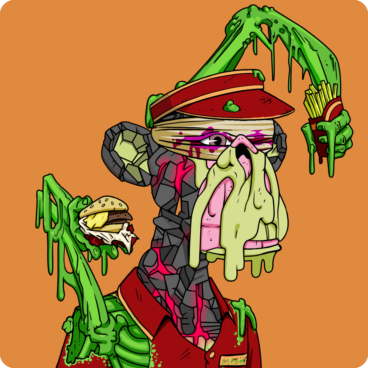 Yuga Labs - Mutant Ape Yacht Club - NFT # 21536