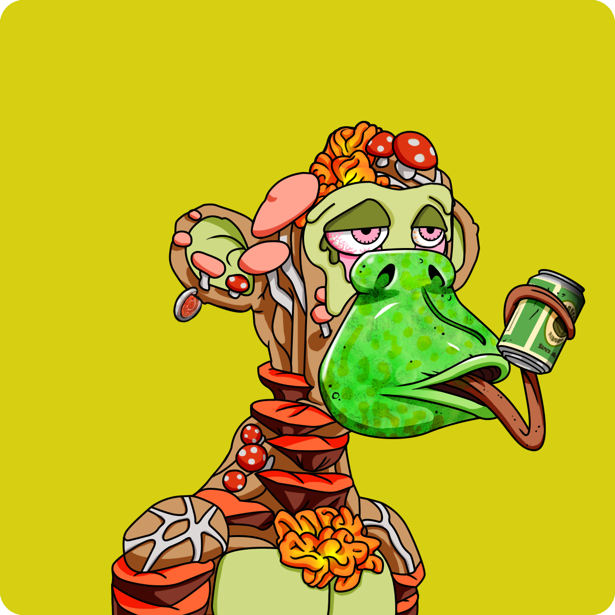 Yuga Labs - Mutant Ape Yacht Club - NFT # 2307