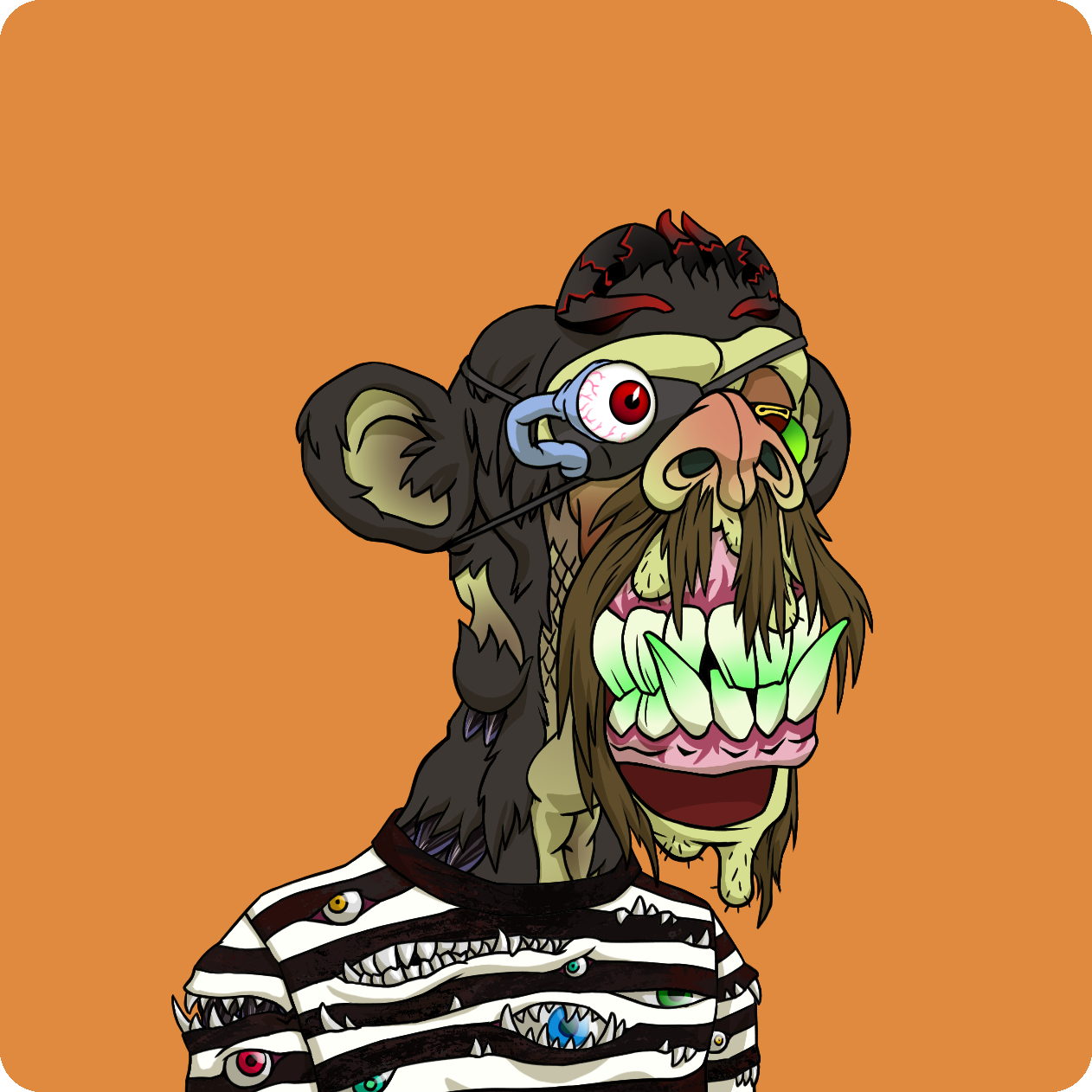 Yuga Labs - Mutant Ape Yacht Club - NFT # 47