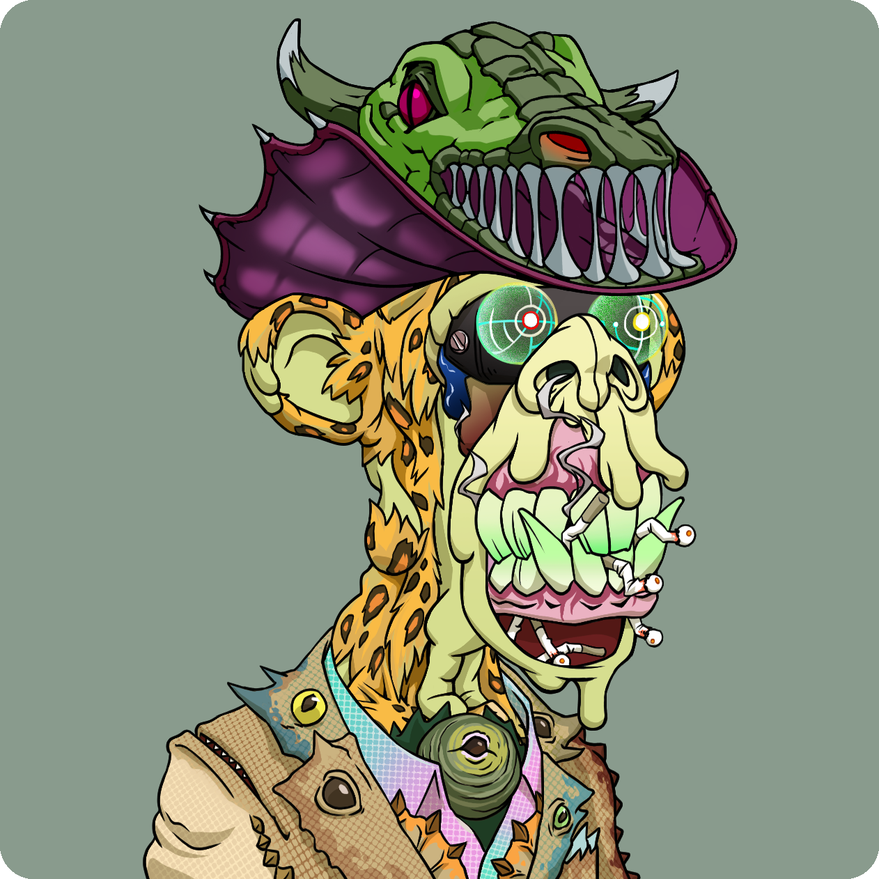 Yuga Labs - Mutant Ape Yacht Club - NFT # 5830