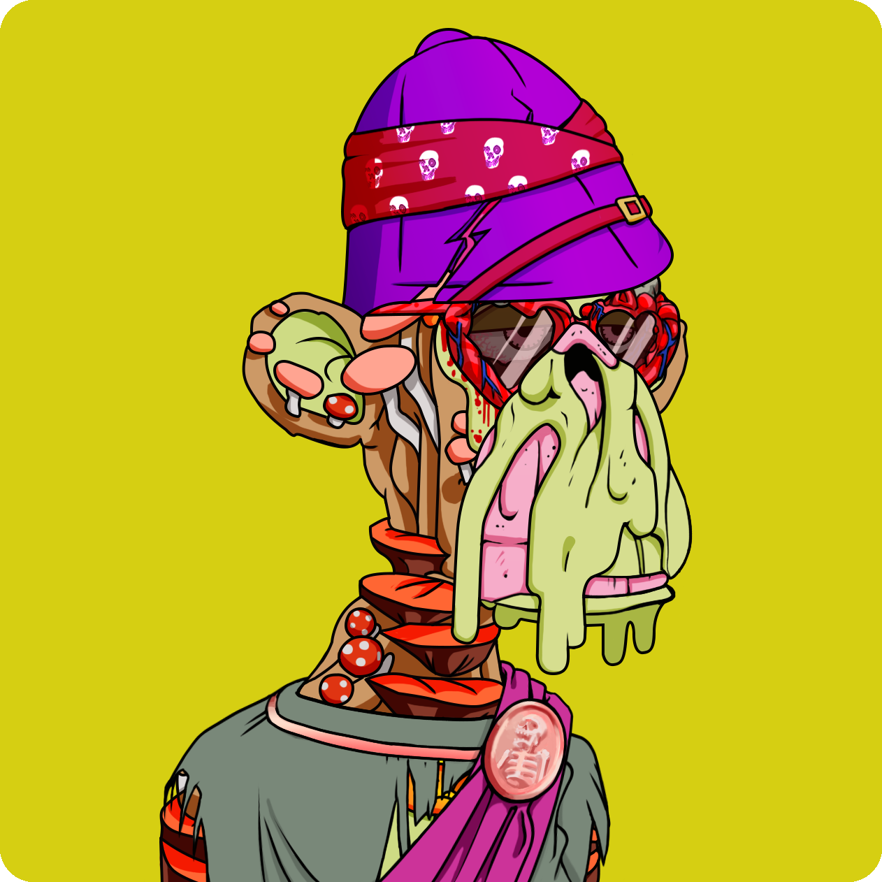 Yuga Labs - Mutant Ape Yacht Club - NFT # 8712