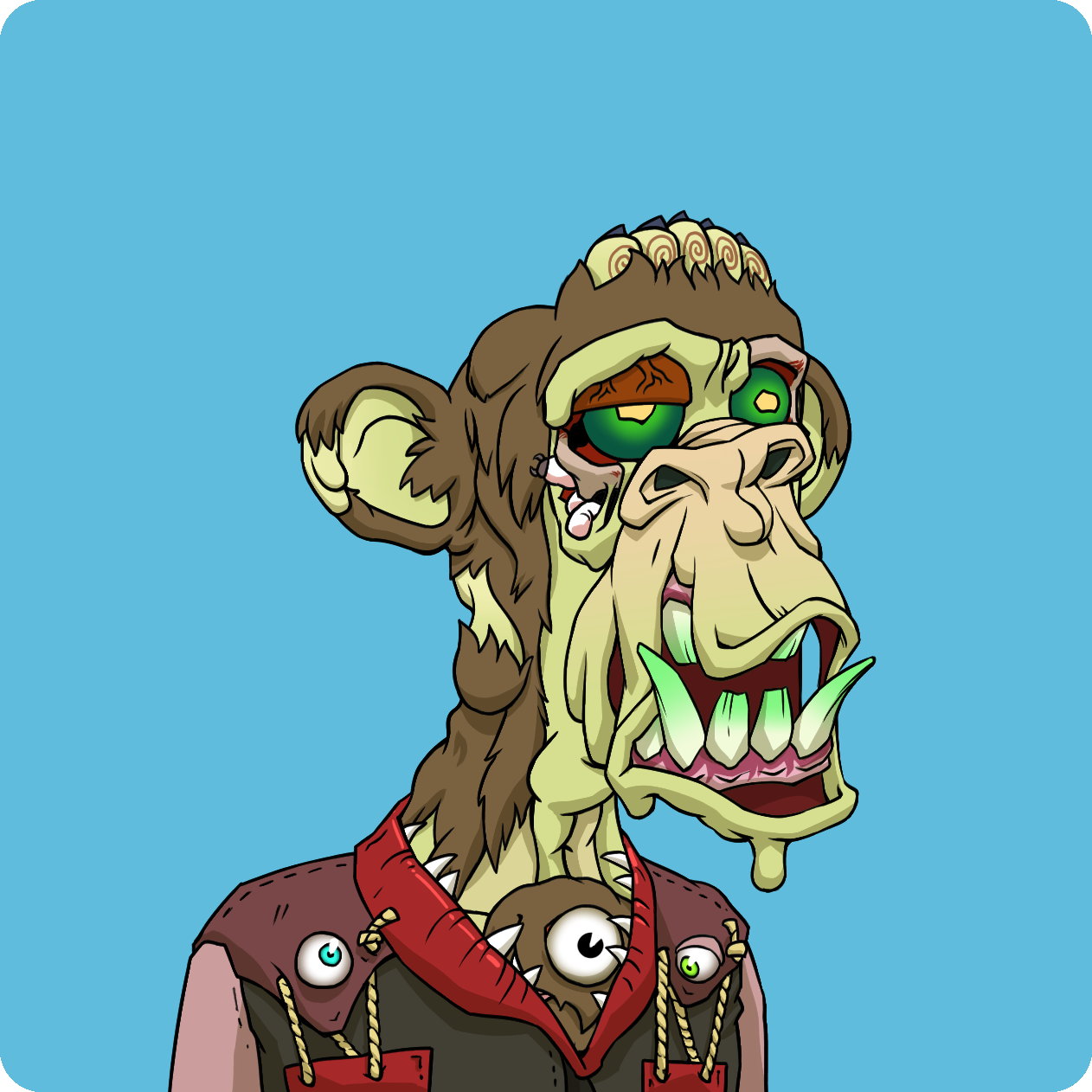 Yuga Labs - Mutant Ape Yacht Club - NFT # 5433