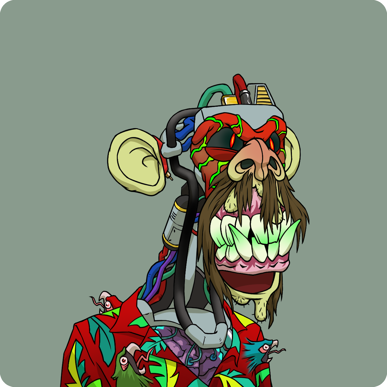 Yuga Labs - Mutant Ape Yacht Club - NFT # 22125