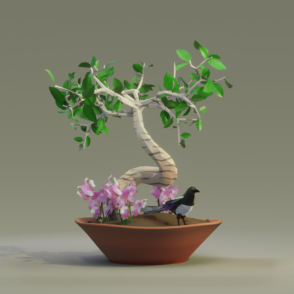 ZENFT Garden Society - Bonsai - Bonsai #8794 - NFT # 8794