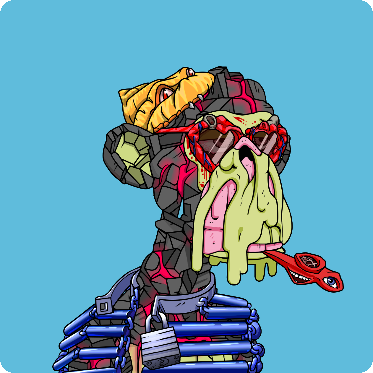 Yuga Labs - Mutant Ape Yacht Club - NFT # 21982