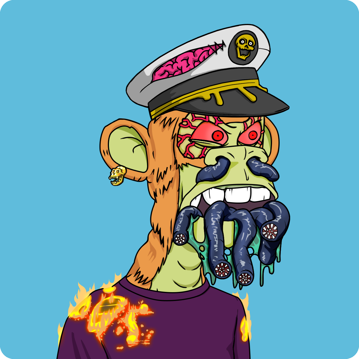 Yuga Labs - Mutant Ape Yacht Club - NFT # 3522