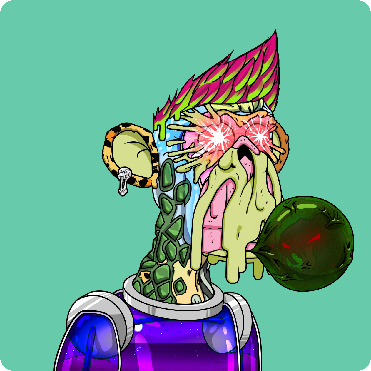 Yuga Labs - Mutant Ape Yacht Club - NFT # 8528